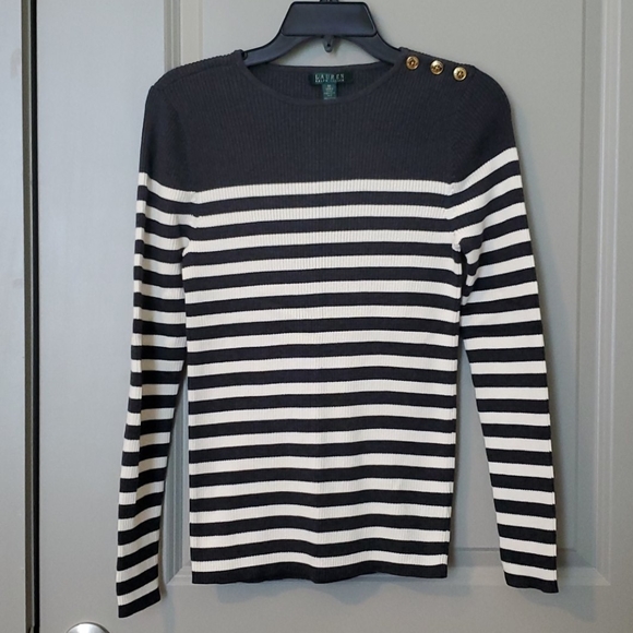 Lauren Ralph Lauren Sweaters - 🥳HP🥳 Lauren Ralph Lauren Striped Sweater
